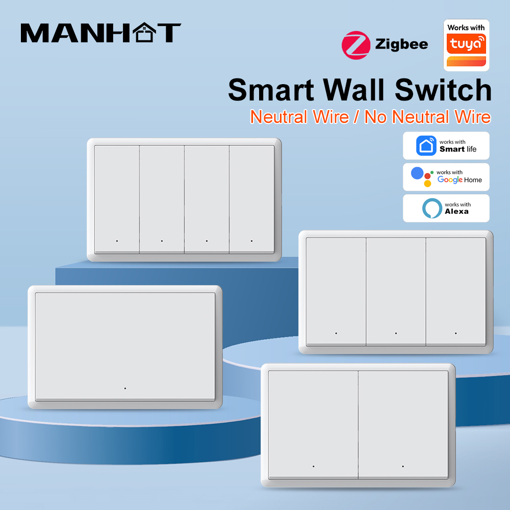 Smart Accessories - Interruttore Intelligente ZigBee3.0 MANHOT Senza Filo