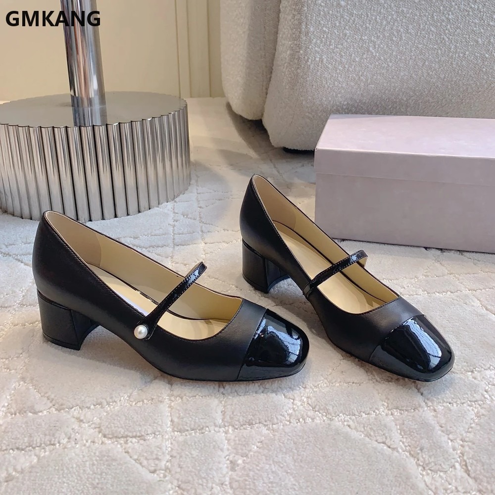Scarpe Classiche Mary Jane con - Leather Classic Strap recensione e prezzo